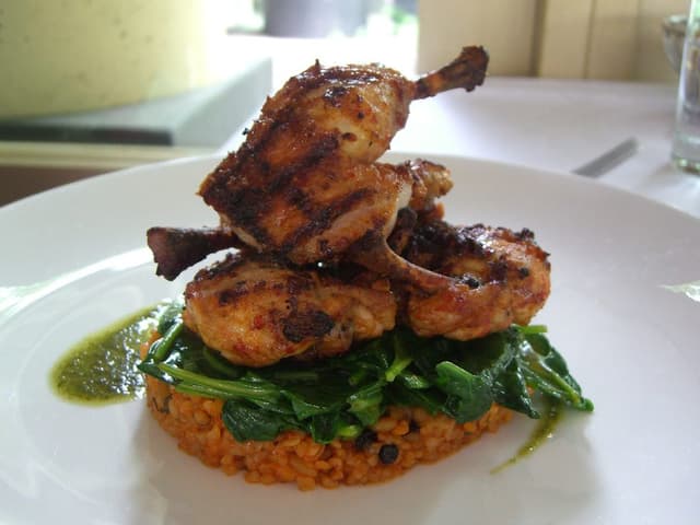 Poulet grillé au citron