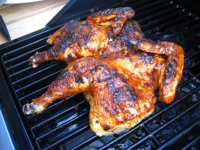 Poulet braisé pili pili