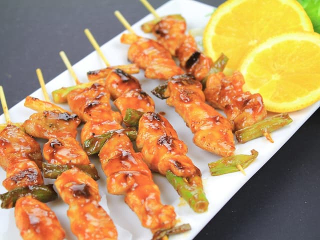 Brochettes de poulet