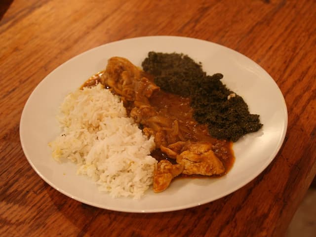 Poulet à la moambe